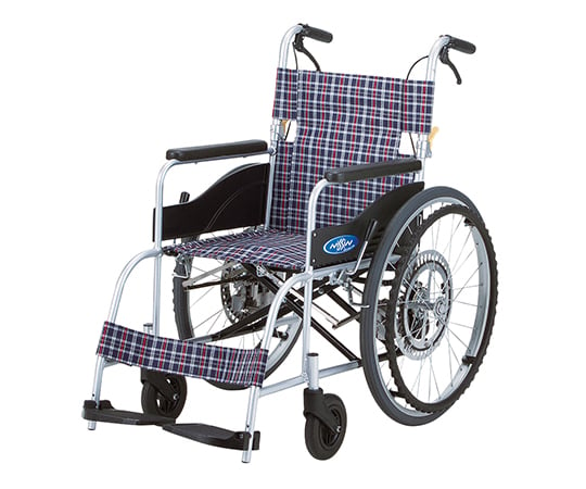 7-2290-01 ブレーキ車椅子（アルミ製） NEO1-G-Gurad2