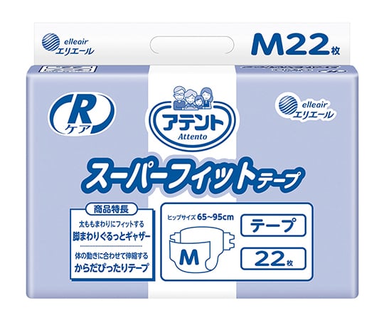 7-2521-02 アテント Rケアスーパーフィットテープ M 773009