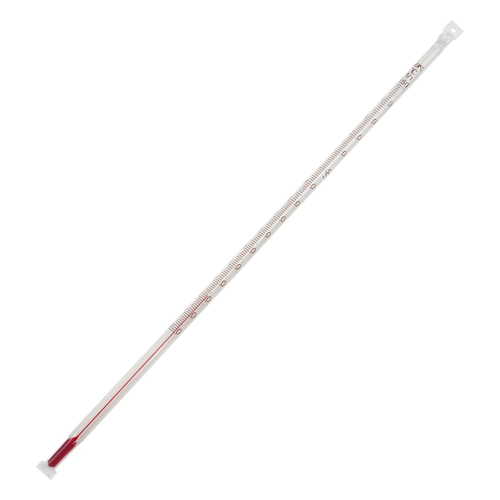 温度計(フッ素樹脂コート)　0～150℃　アルコール