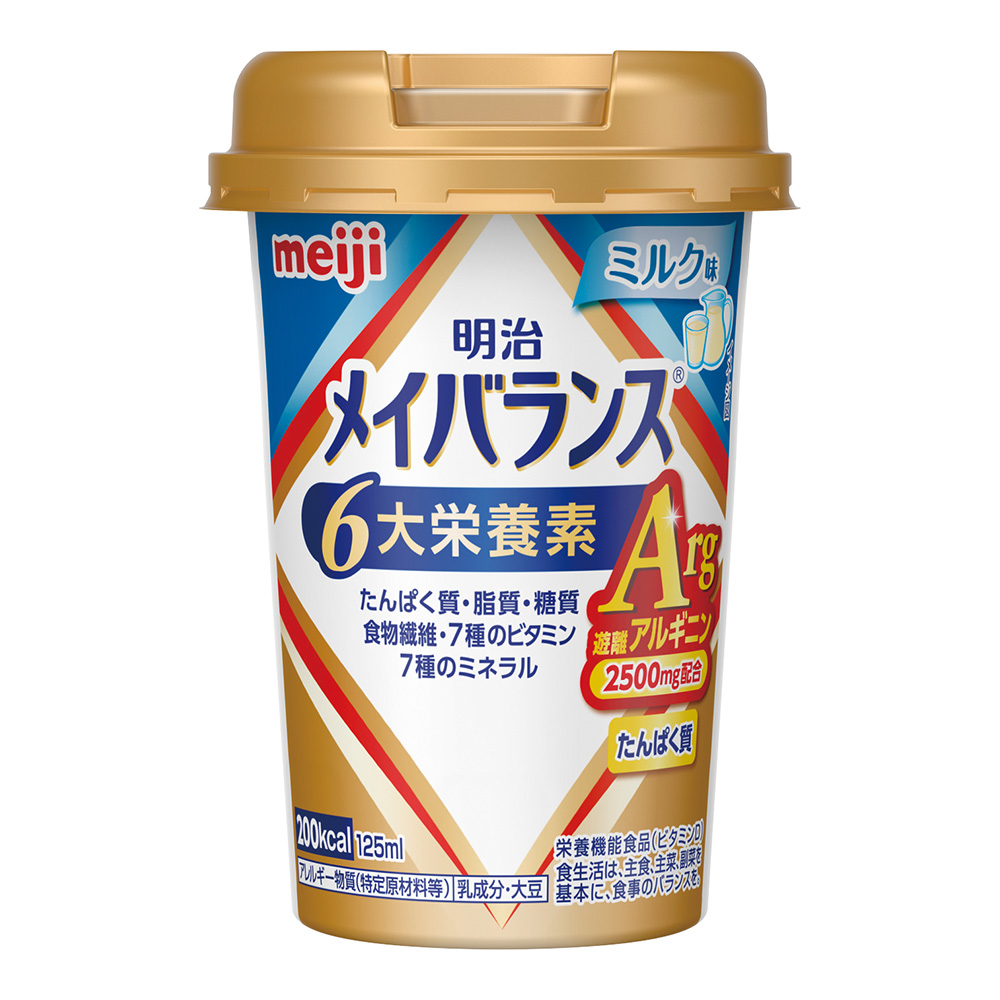 メイバランス Miniカップ 12本入 ArgMiniカップミルク味