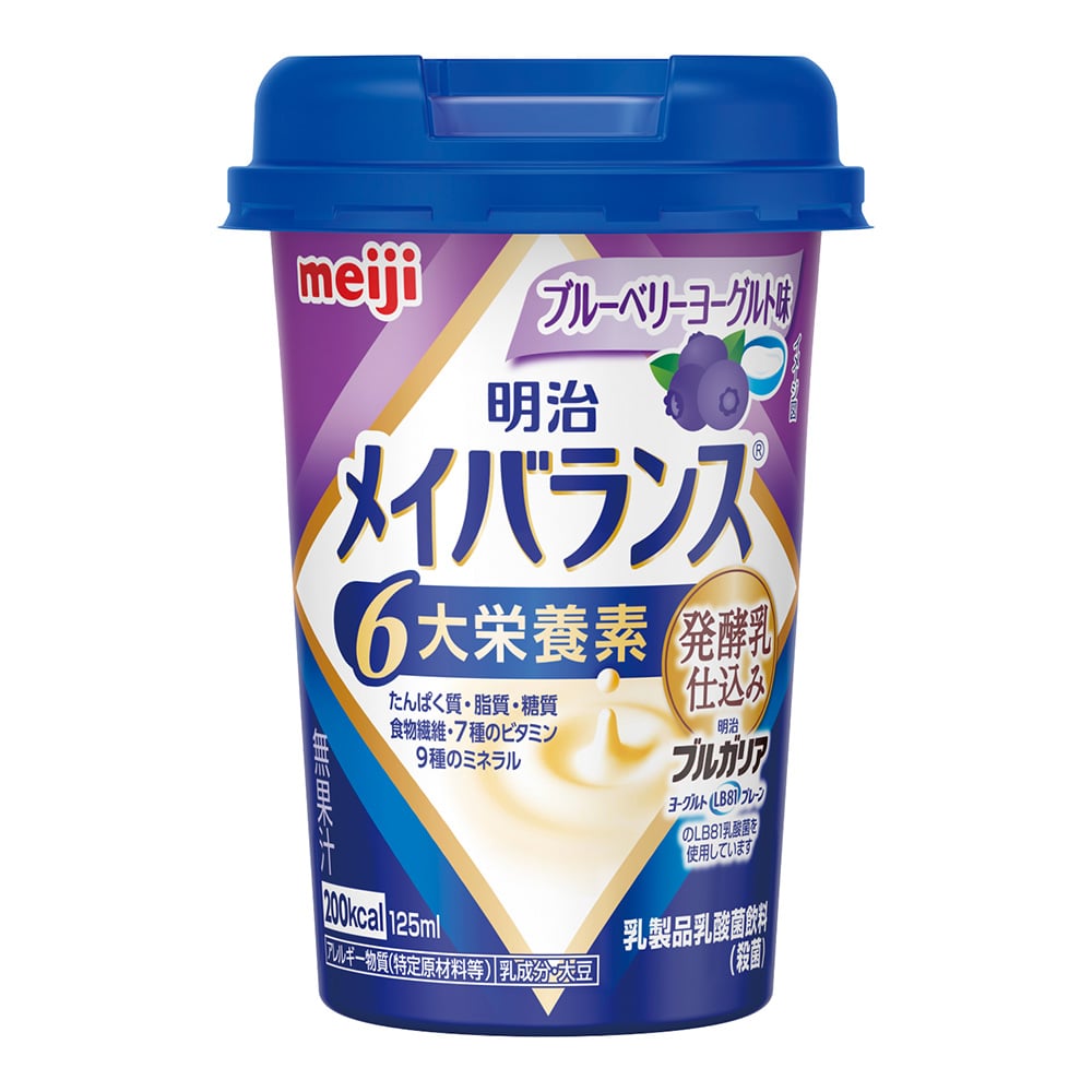 メイバランス Miniカップ　ブルーベリーヨーグルト味 12本入