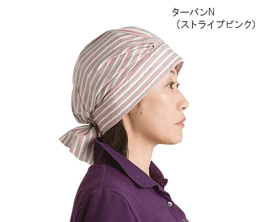 abonetホーム ターバンN ストライプグリーン