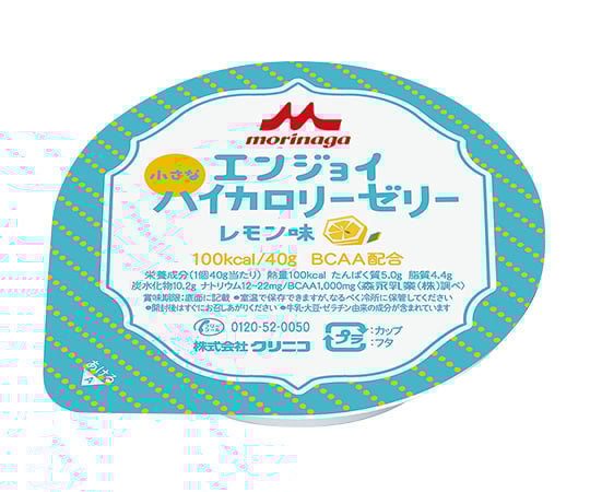 クリニコ7-2685-04エンジョイ小さなハイカロリーゼリー（栄養補助食品）レモン味24個入【1箱(24個入)】(as1-7-2685-04)