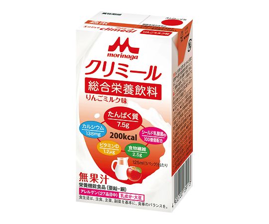 【軽減税率適用】クリニコ7-2697-11　エンジョイclimeal（栄養機能食品）　りんごミルク味
