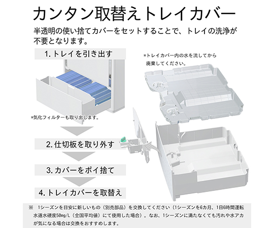 取扱を終了した商品です］ハイブリッド式加湿器 (プレハブ洋室67