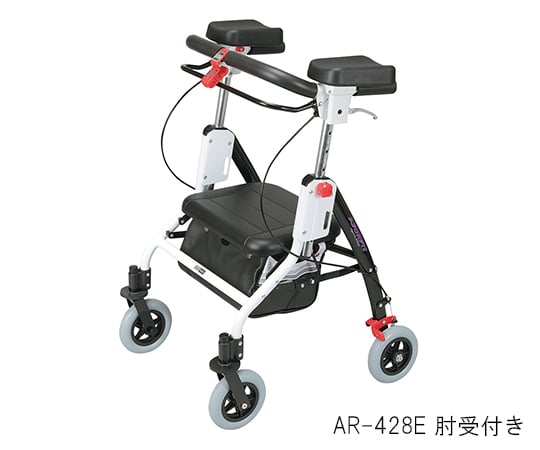 取扱を終了した商品です］アームフィット（歩行車） 肘受無し トレー付き 室内用 AR-428T 7-2735-04 【AXEL】 アズワン