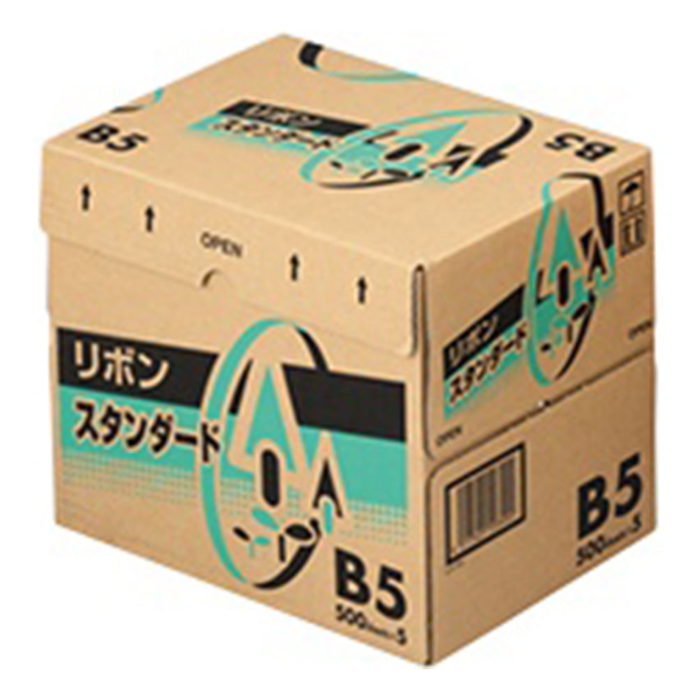 リボンスタンダード 1箱（500枚×5冊入） B5