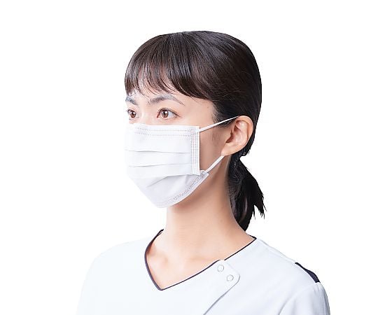 7-2982-01 プロレーンマスク ホワイト 50枚入 PLE0002714 【AXEL