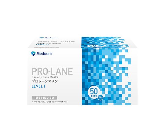 プロレーンマスク　ブルー　50枚入