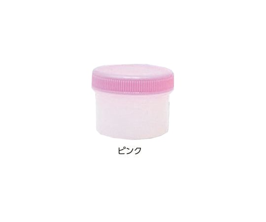 増量丸底プラツボ　未滅菌　6mL　ピンク　100個入