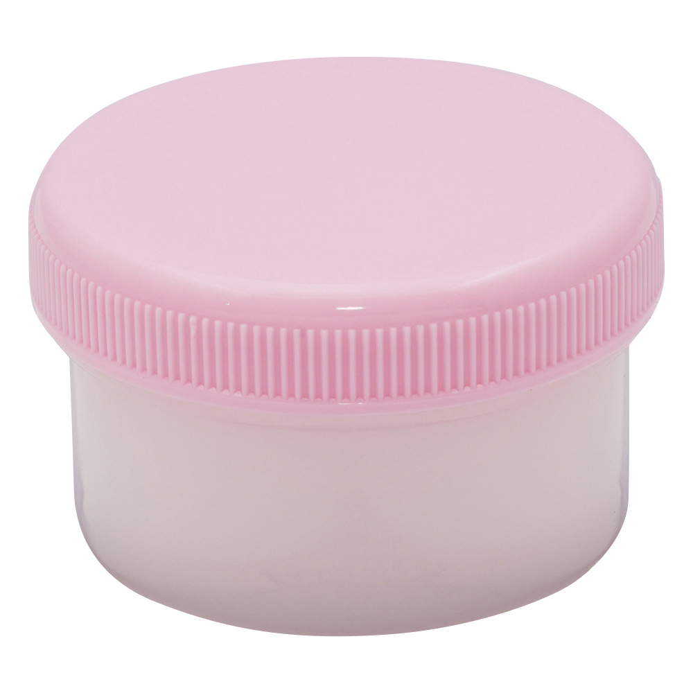 増量丸底プラツボ　未滅菌　24mL　ピンク　100個入