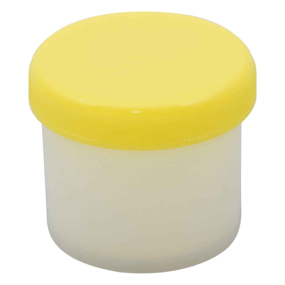 増量丸底プラツボ　未滅菌　36mL　黄　50個入