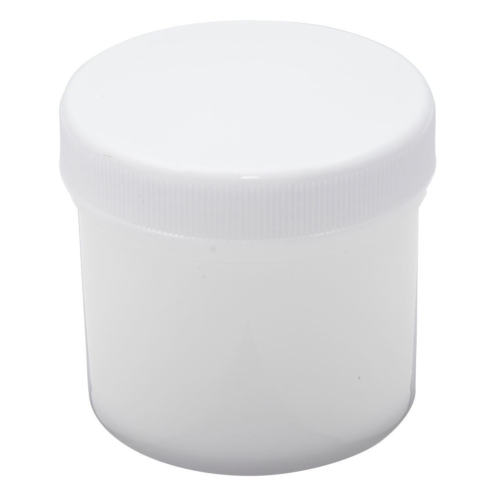 増量丸底プラツボ　未滅菌　120mL　白　50個入