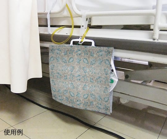 岡部商事7-3245-12尿バッグカバー（消臭機能付）　葉柄　10枚入