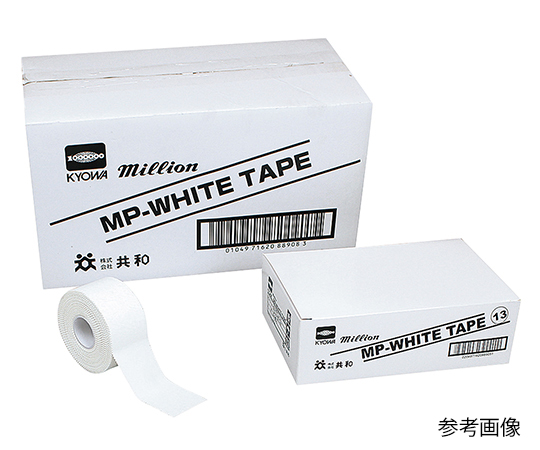 MPホワイトテープ（テーピング・ホワイトテープ） 25mm×9.15m 1箱（12巻入） LN-MP2512