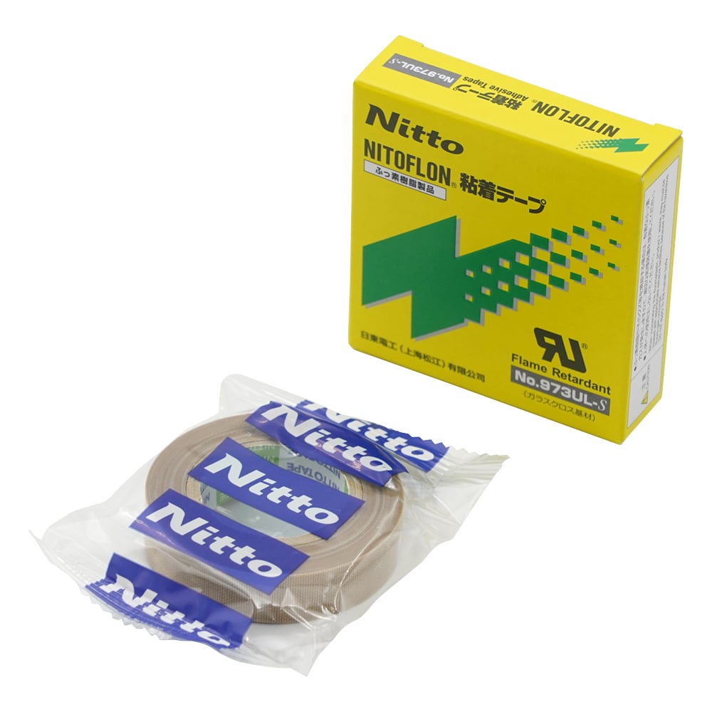 日東電工 ニトフロン粘着テープ No.973UL-S 0.13mm×75mm×10m 973X13X75 1巻