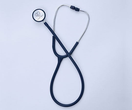 7 3414 01 バイタルナビ聴診器 スタンダードタイプ ネイビーブルー Axel アズワン 7 3414 01 バイタルナビ聴診器 スタンダードタイプ ネイビーブルー Axel アズワン