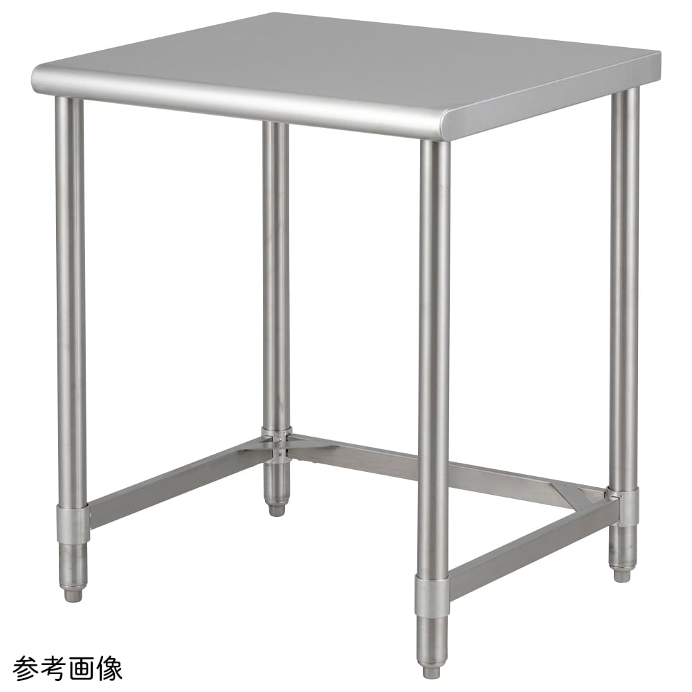 7-3431-13 卓上クリーンベンチ用架台 920×650×800mm 足元アジャスター