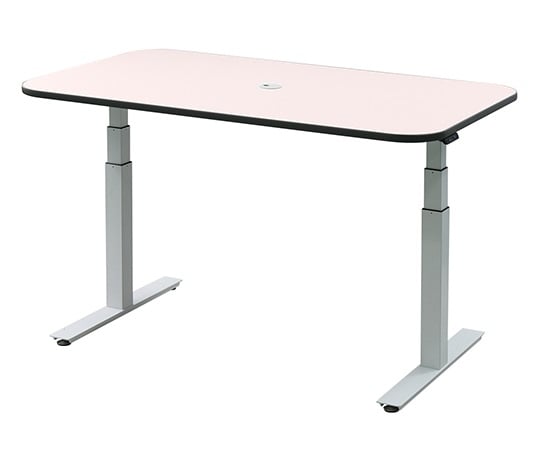電動昇降ナーステーブル ピンク 1500×900×650～1300 DNT1509P