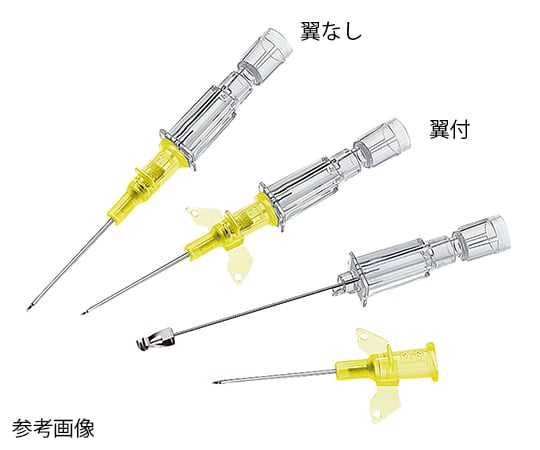 7-3481-09イントロカン セーフティ 針刺し事故防止機構付き 静脈留置針 翼なし 16G×50mm09143