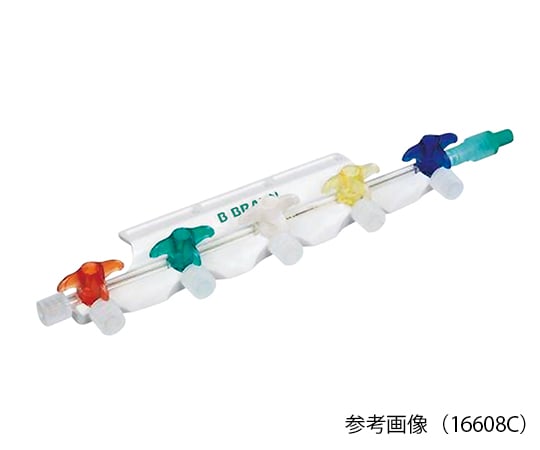 ディスコフィックスCマニホールド 板付きタイプ 5連（赤・緑・白・黄・青）1箱（40個入）16608C