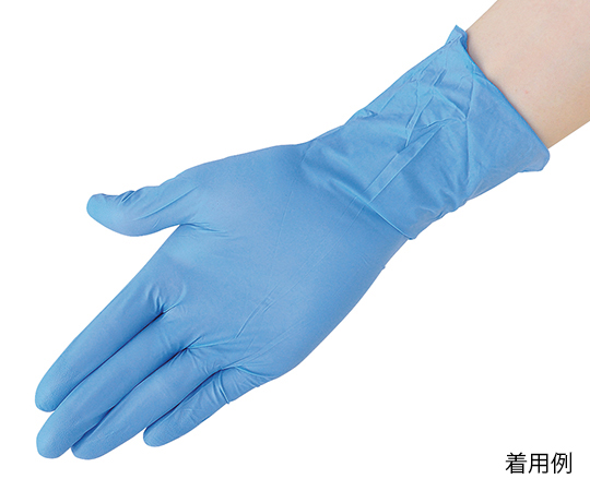 ARメディコム・インク・アジアリミテッド7-3686-13セーフタッチニトリルグローブ（パウダーフリー）　ブルー　M　300枚入