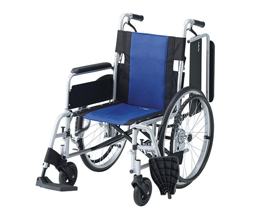7-4330-02 車椅子 (多機能アルミタイプ) 介助ブレーキあり Fit-ALB-M