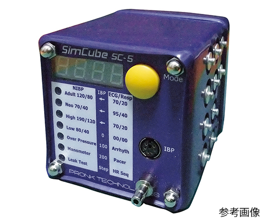 7-4393-08 ME機器シミュレーター フクダ電子 DS8000series用 SimCube SC-5