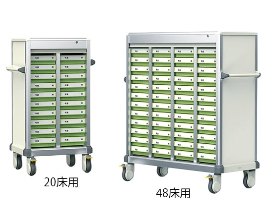 7-4400-01 M与薬カート 20床用 MCR049HT