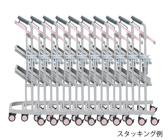 7-4469-01 スタッキングカート 608×380×1121mm SC-03