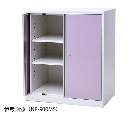 7-4566-02 アルティア下段収納扉ユニット 窓無し 900×700×1015mm NR-900MS(D700)