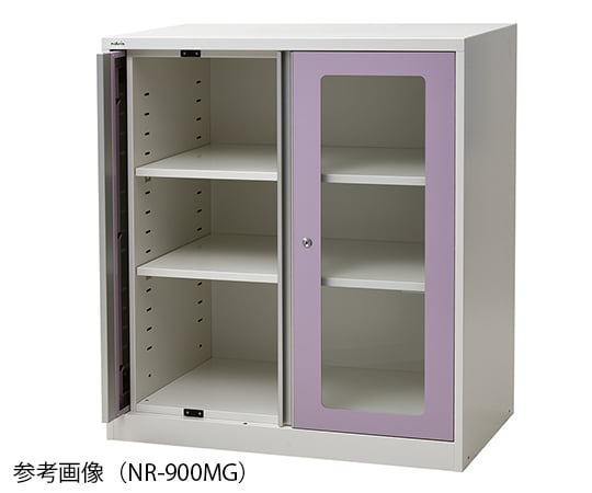 7-4566-03 アルティア下段収納扉ユニット 窓有り 900×475×1015mm NR-900MG