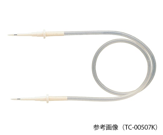 7-4619-02 連結管 テルフュージョン (びん針) プラスチック型×2 クレンメ付き 50本入 TC-00503B