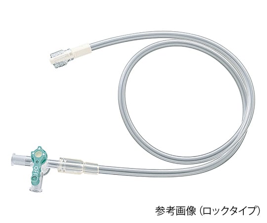 7-4620-07-51 （分割）延長チューブ付三方活栓 テルフュージョン