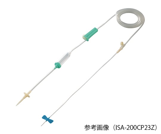 isa 7-4690-40 輸液セット 23G翼状針 1箱（50本入） ISA-V200CP23 Z 06-803