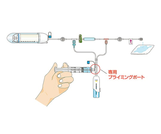 7-4691-01 シュアーフューザーA PCAセット 50mL (ボーラス0.5mL、持続0.5mL／h、ロックアウト15分) PCAS-0504DP/0515