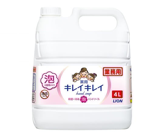 7-4700-23キレイキレイ薬用泡ハンドソープ4L【1本】(as1-7-4700-23)