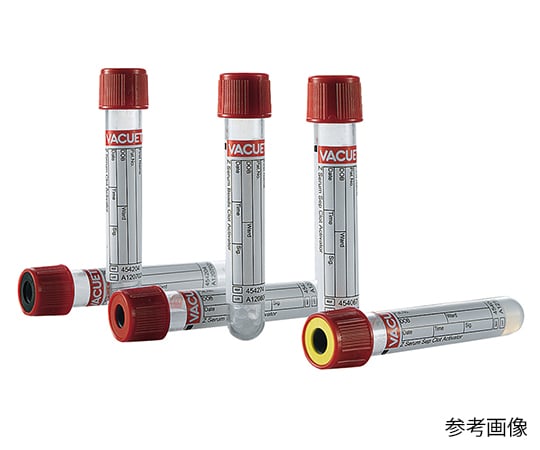 7-4725-03 真空採血管 VACUETTE® 凝固促進剤/分離剤入り PREMIUM(赤