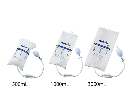 取扱を終了した商品です］7-4865-01 インフューザー加圧バッグ 500mL