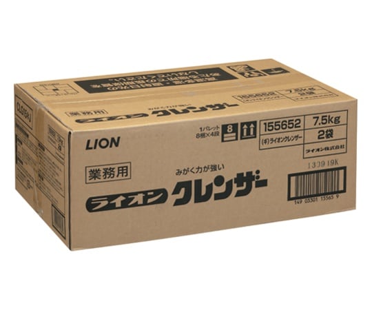 7-5053-01 ライオンクレンザー 15kg(7.5kg×2) 14903301155659