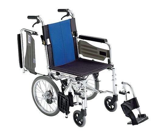 ミキ7-5229-01車いす(介助式アルミ製セミモジュール型)