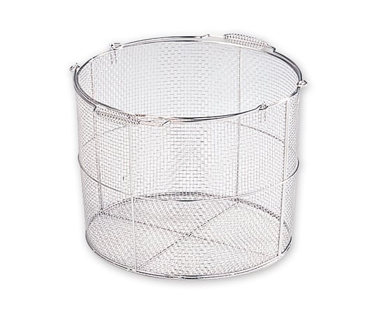 アズワン7-5331-01ステンレス丸型洗浄カゴ（テーパ付き）特大φ400（φ370）×300mm【1個】(as1-7-5331-01)