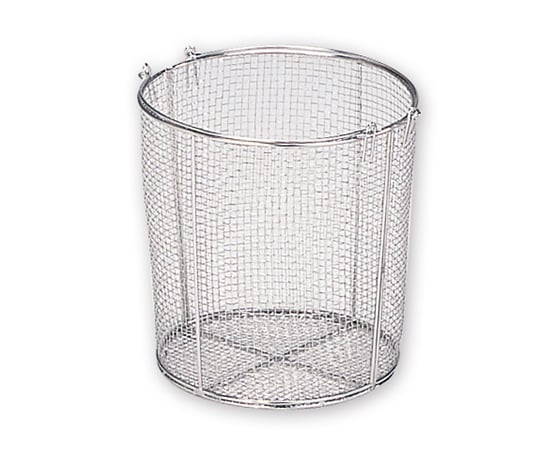 アズワン7-5331-02ステンレス丸型洗浄カゴ（テーパ付き）大φ300（φ270）×300mm【1個】(as1-7-5331-02)