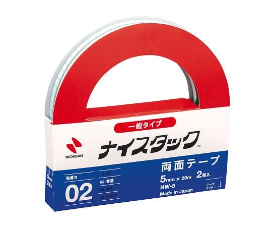 ニチバン7-5390-01両面テープナイスタックＮＷ－５【1パック(2巻入)】(as1-7-5390-01)