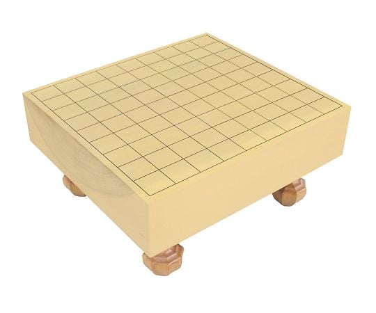 ミワックス7-5442-01将棋盤新榧３寸脚付【1台】(as1-7-5442-01)