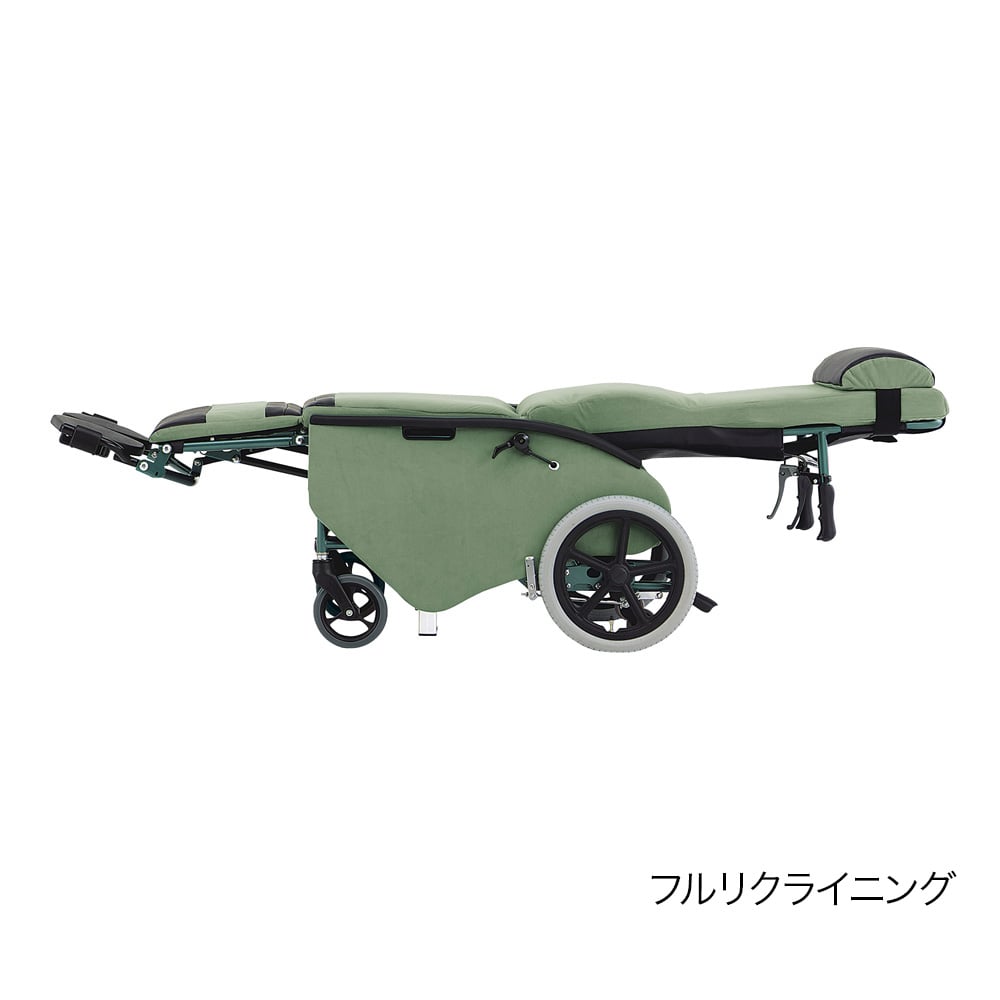 7-5484-11 ティルト＆リクライニング車椅子 エリーゼ FR-31TR HB