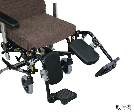 7-5485-11 リクライニング車椅子 モデラートエレベーティング 脚部パーツ CA-4301