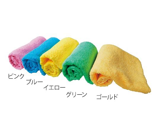 サイバール7-5542-04業務用カラータオルＲＡ２００Ｃグリーン【1袋(12枚入)】(as1-7-5542-04)