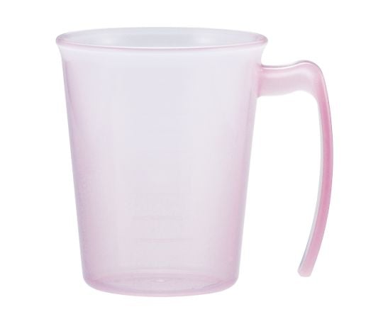 7-5561-01手付スタッキングコップピンク【1個】(as1-7-5561-01)