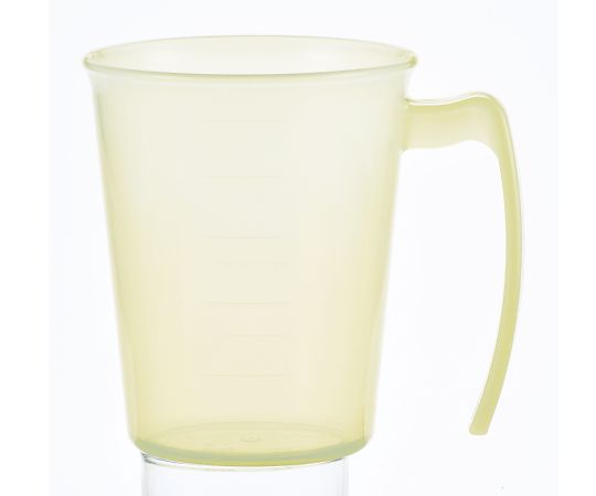 7-5561-02手付スタッキングコップイエロー【1個】(as1-7-5561-02)